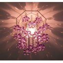 Ver imagem 2 de Lustre para Quarto Infantil Bebê Menina e Meninos Flores - Rosa Pink