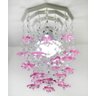 Lustre para Quarto Infantil Bebê Menina e Meninos Flores - Rosa Pink - 5