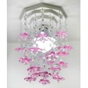 Ver imagem 5 de Lustre para Quarto Infantil Bebê Menina e Meninos Flores - Rosa Pink