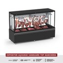 Ver imagem 3 de Expositor Açougue 2m Gancheira Dupla Vanguard Top 0 a 4ºc Eavtg2000e 220v - Refrimate
