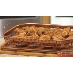 Bandeja Cesta para Fritadeira Forno Assar Fritar Batata Frita Empanado (34961) - 4