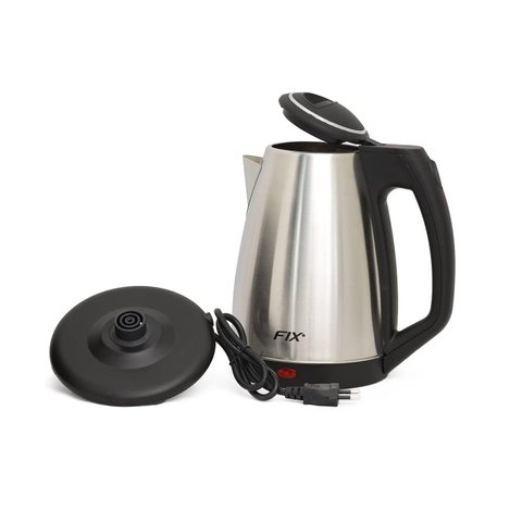 Chaleira Elétrica com Base Removível Aço Inox 1,8l Amanzi Fix Fx01001 127v