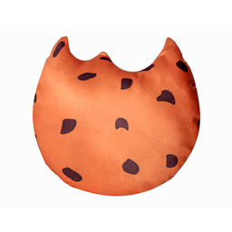 Almofada Decorativa Criativa Divertida Biscoito Mordido:Marrom - 4
