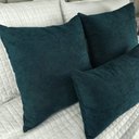 Ver imagem 4 de Kit 3 Capas Almofada Baguete Bouclé Quadradas e Retangular Zíper Invisível, Texturizado