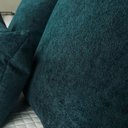 Ver imagem 5 de Kit 3 Capas Almofada Baguete Bouclé Quadradas e Retangular Zíper Invisível, Texturizado