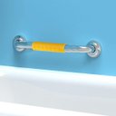 Ver imagem 5 de Barra Alça de Apoio 40cm Suporte Antiderrapante Banheiro Box Idoso Gestante Pcd Acessibilidade Evita