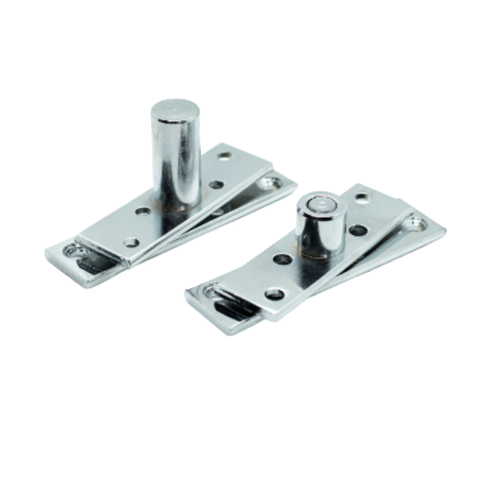 Dobradiça Pino Porta Pivotante 150kg Pivô Aço Zincado