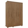 Armario Multiuso Barreto Loncarcci Belize 3 Portas 100% Mdf (castanho) - 1