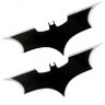 Kit 2 Facas Shuriken Arremesso Bumerangue Batman Aço Afiada - 2