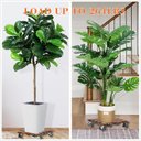 Ver imagem 4 de Suporte para Plantas para Uso Externo ,2 Peças com Rodinhas, Bandeja para Plantas de 30 Cm