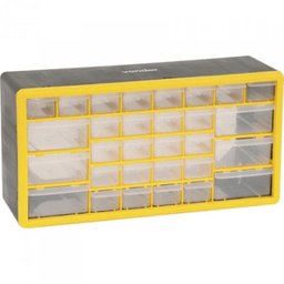 Caixa Organizador Plástico Com 30 Gavetas Opv 300 Vonder - 4