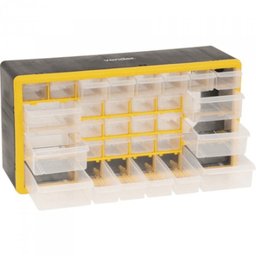 Caixa Organizador Plástico Com 30 Gavetas Opv 300 Vonder - 1
