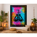 Ver imagem 2 de Painel Decorativo Meditação Dos Chakras Tie Dye