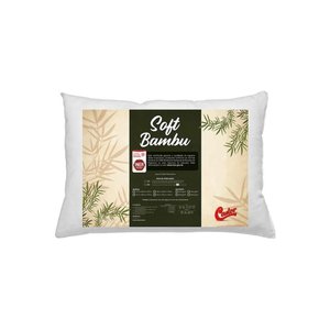 Travesseiro Castor Sleep Soft Bambu 45x65x13cm