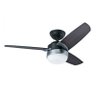 Ventilador de Teto Hunter Fan Nova Preto 3 Pás com Luminária 220V - 2