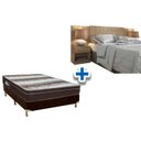 Ver imagem 1 de Cama Box Casal Ortopédico Light Ortobom com Cabeceira Plus Atacama