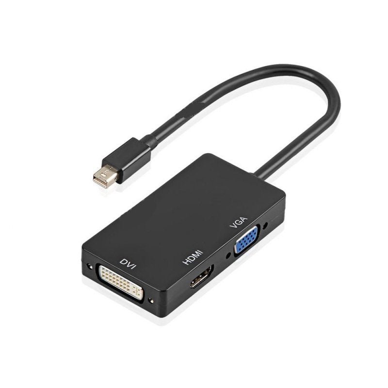 Cabo Adaptador Conversor 3 em 1 Mini Display PORT para HDMI DVI VGA Tomate MTV-607 é ruim? Cabo Adaptador Conversor 3 em 1 Mini Display PORT para HDMI DVI VGA Tomate MTV-607 é boa?