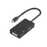 Cabo Adaptador Conversor 3 em 1 Mini Display PORT para HDMI DVI VGA Tomate MTV-607 - 1