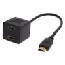 Cabo Adaptador Duplicador HDMI 2 Saidas - 1