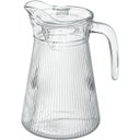 Ver imagem 1 de Jarra Suco Água Tampa Acrilico Vidro 1,6 Litros Transparente