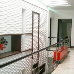Revestimento de Parede - Placas de PVC - 3d Logs - 2