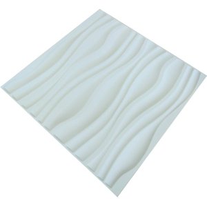 Revestimento de Parede - Placas de PVC - 3d Wellen
