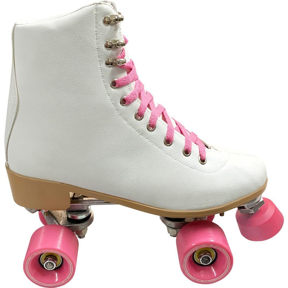 Patins Quad Owl Sports Snow Pink Aluminum - 5