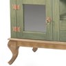 Rack para Tv com Pés Luiz Xv 2 Portas 1 Gaveta e Nicho D200 - Verde Rustic - 4