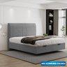 Cama Flutuante Baú Space King Linho - Skybox - 1