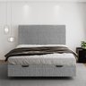 Cama Flutuante Baú Space King Linho - Skybox - 3