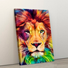 Quadro Canvas Decorativo 60x40cm LEAO 03 - 2