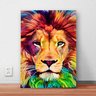 Quadro Canvas Decorativo 60x40cm LEAO 03 - 3