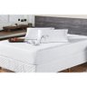 Protetor Colchão Impermeável Matelado Solteiro 01 Peça 1,88m x 88cm x 25cm - Branco - 1