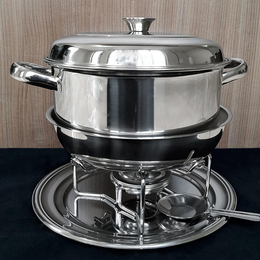 Rechaud 5,7l Aço Inox Banho Maria para Buffet Restaurante - 2