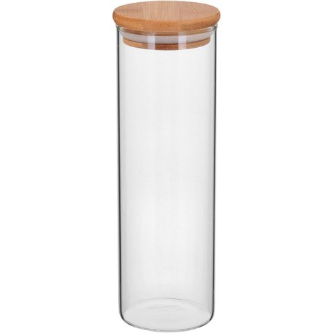 Pote Hermético de Borossilicato 550ml Transparente 20x6x6cm Mantimentos Cozinha