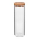Ver imagem 2 de Pote Hermético de Borossilicato 550ml Transparente 20x6x6cm Mantimentos Cozinha