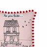 Capa para Almofada 50x50 cm Simas Ao seu Lado o Melhor Lugar - 3