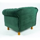 Ver imagem 4 de Poltrona Chesterfield Capitonê Duque Suede Verde Musgo Decoração, Recepção, Salas de Tv e Estar