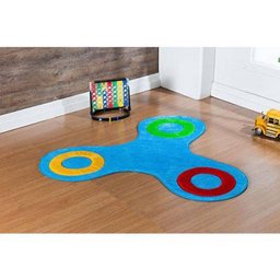Tapete para Quarto Infantil Grande Formato Spiner Azul - 1