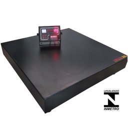 Balança Plataforma Digital 300kg x 50g Digitron Pesadora e Contadora Aprovada Inmetro - Plataforma C - 1