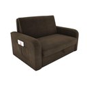 Ver imagem 1 de Sofá Cama 2 Lugares Compacto com Baú 145 Larg Daiane Matrix