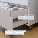 Ver mais imagens de Cozinha Completa Modulada 2 Peças 3 Portas 4 Gavetas Norten Verde/Branco/Nature