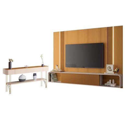 Home Suspenso Empire e Aparador Vivant Cinamomo Off White - Hb Móveis
