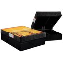 Ver imagem 1 de Conjunto Box Baú Queen: Colchão Espuma D Angelis Anjos D28 / Ag65 Pantanal Black + Base Crc Suede