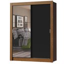 Ver imagem 3 de Guarda-roupa Solteiro Madesa Dallas Plus 2 Portas de Correr com Espelho 4 Gavetas