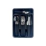Jogo de Talheres Faqueiro Aço Inox com Gaveteiro - Preto - 1