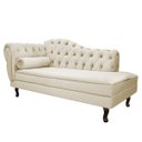 Ver imagem 3 de Kit Diva Recamier Diana 160cm Lado Direito e 02 Poltronas Julia Linho - Doce Sonho Móveis RECAMIER D