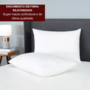 Ver imagem 5 de Kit 02 Travesseiros Antialérgicos com Fibra Siliconizada 70cm X50cm