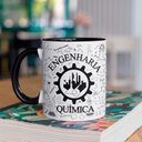 Ver imagem 2 de Caneca Engenheiro Engenharia Química com Saquinho