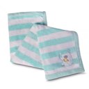 Ver imagem 1 de Manta para Bebê Fleece Bordada Mini com 1 Peça | Lepper - Verde Água